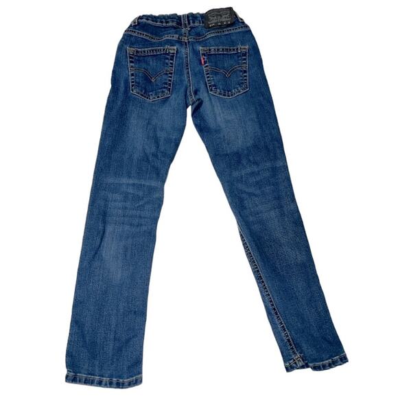 Levi’s Youth 511 Slim Medium Rinse Jeans Boys Size 8 - Picture 2 of 5